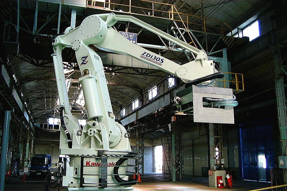 川崎機(jī)器人現(xiàn)場(chǎng)應(yīng)用圖片